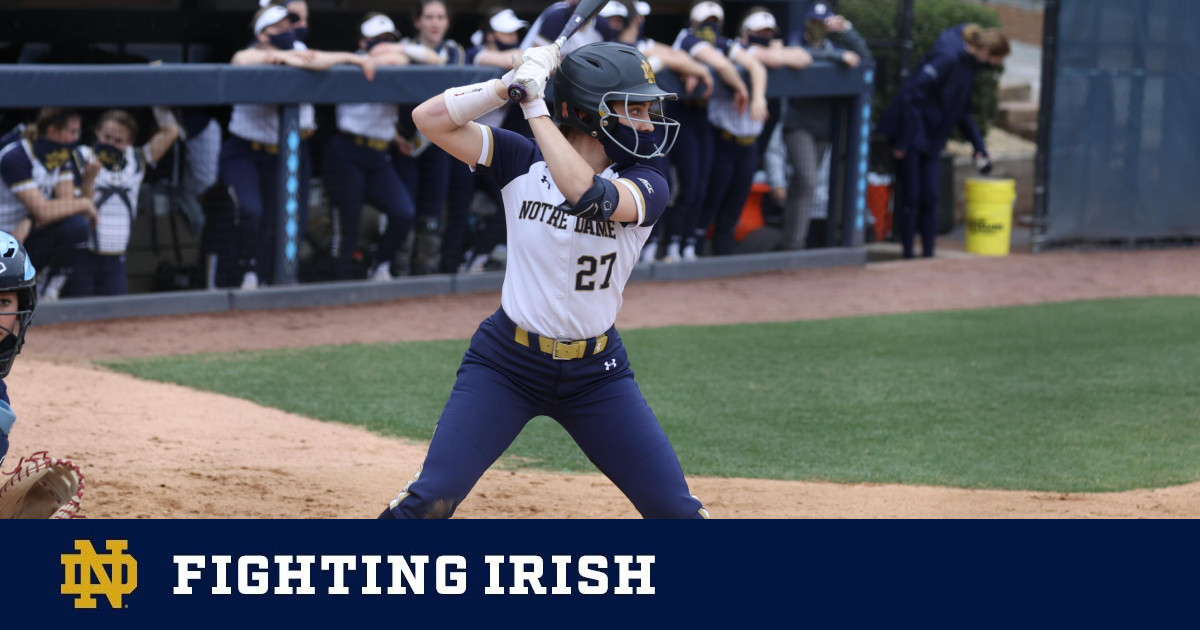 Clutch Hitting Propels Irish To Victory At Georgia Tech Notre Dame