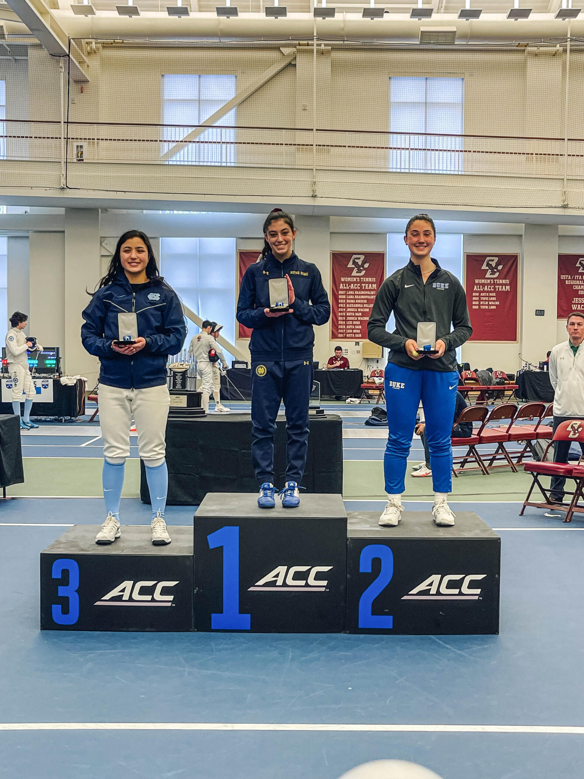 Irish Sweep Individual Titles At Acc Championships Notre Dame