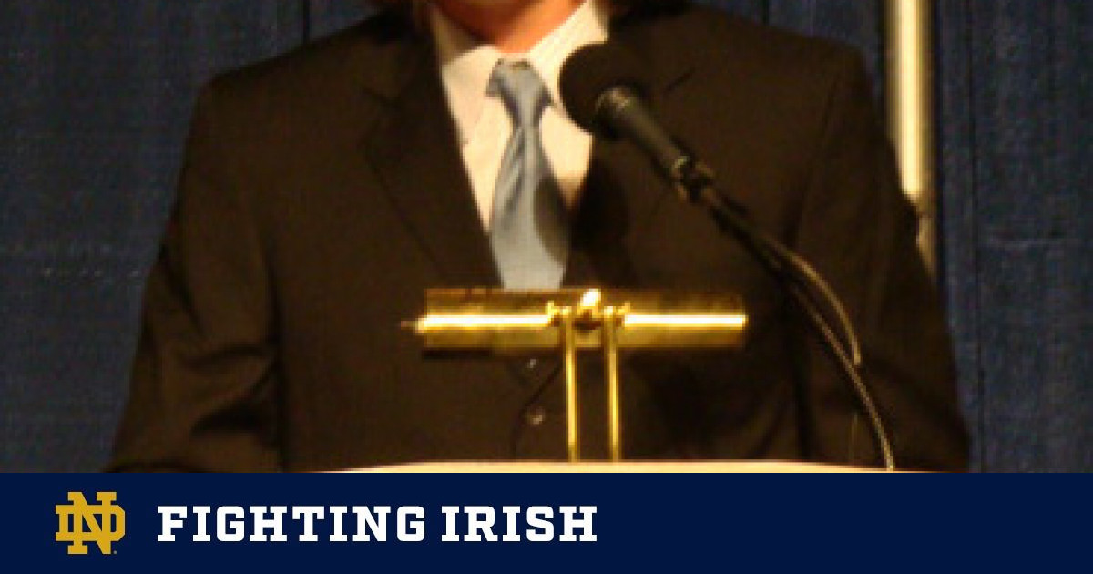 Jeff Samardzija speaks at Opening Night Baseball Dinner – Notre Dame  Fighting Irish – Official Athletics Website