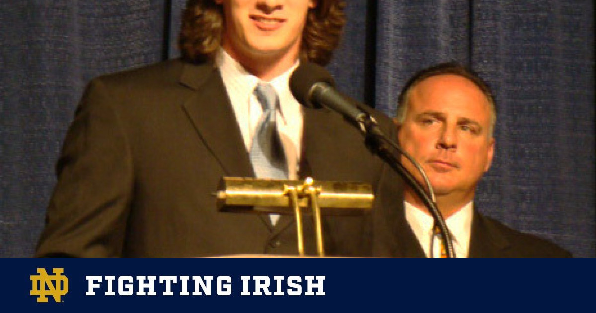 Jeff Samardzija speaks at Opening Night Baseball Dinner – Notre Dame  Fighting Irish – Official Athletics Website