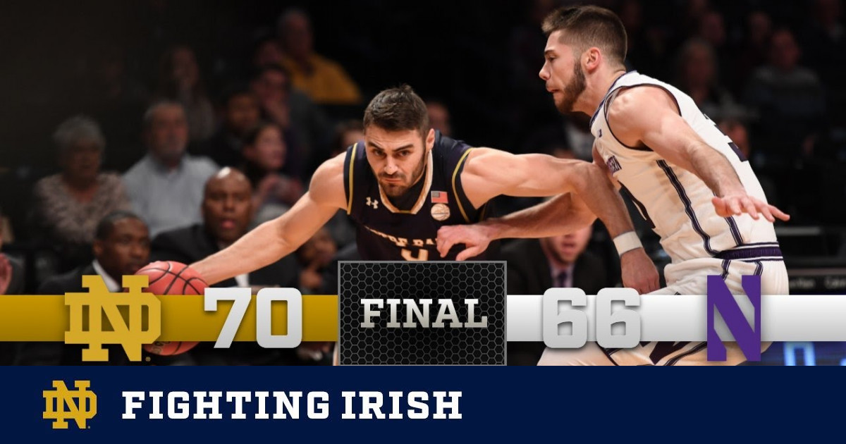 Notre Dame Men’s Basketball Highlights vs. Northwestern – Notre Dame