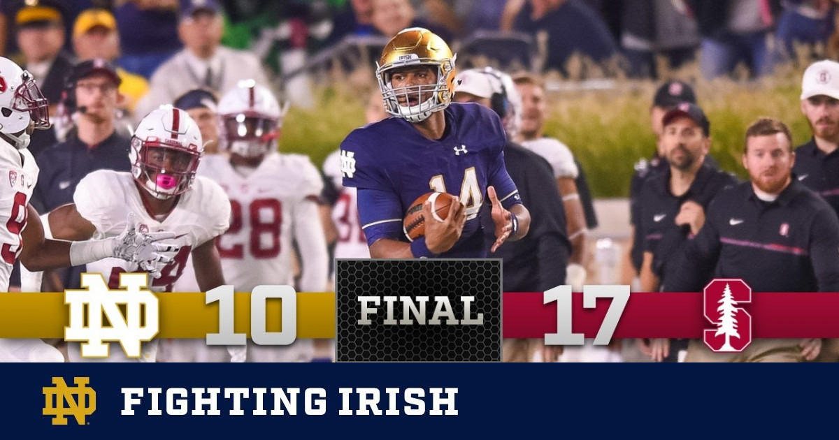 Notre Dame vs Stanford Highlights Notre Dame Fighting Irish