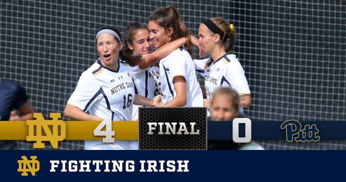 Top Moments Notre Dame Women’s Soccer vs. Pittsburgh Notre Dame