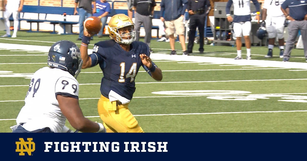 Inside Notre Dame Football Nevada Notre Dame Fighting Irish