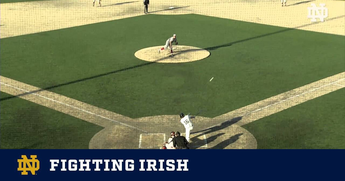 Notre Dame Vs Boston College Baseball Highlights Notre Dame Fighting