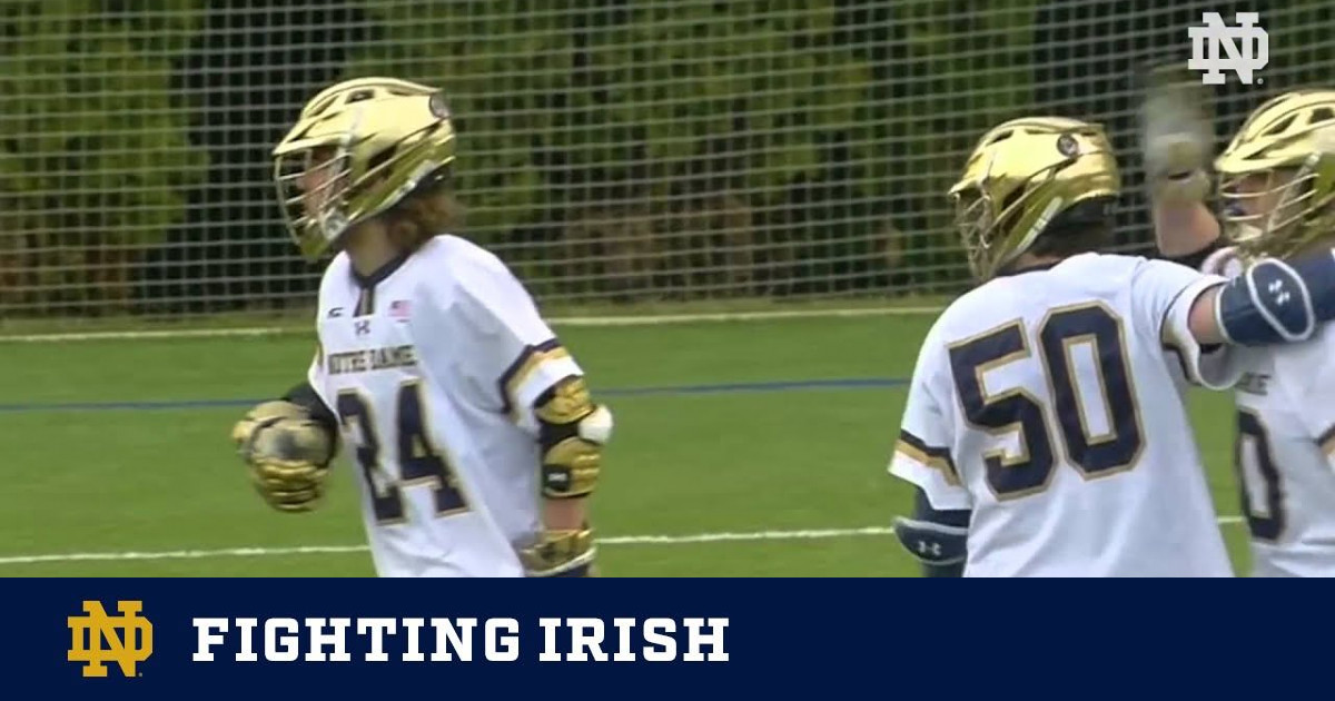 Notre Dame vs. Virginia Men’s Lacrosse Highlights Notre Dame Fighting