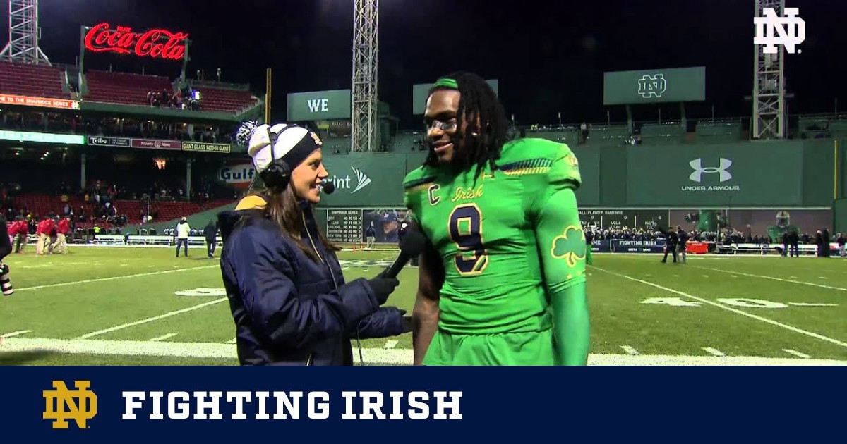 INSTANT REACTION With Jaylon Smith – Notre Dame Fighting Irish – Official  Athletics Website