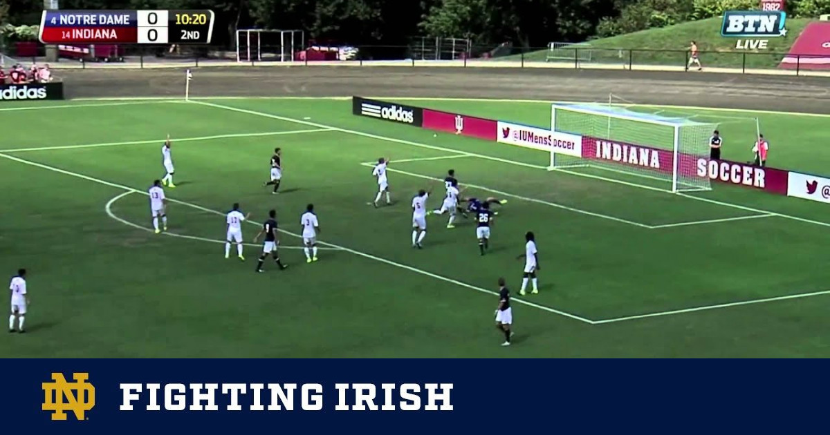 Notre Dame Vs Indiana Men’s Soccer Highlights – Notre Dame Fighting ...