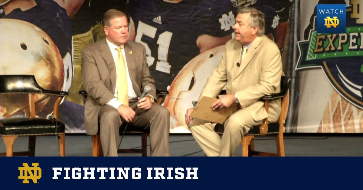 Coach Kelly Temple Kickoff Luncheon Remarks Notre Dame Fighting Irish