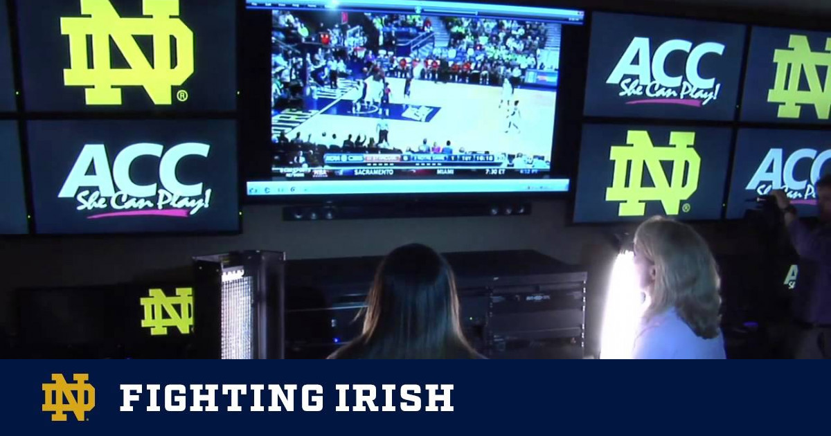 Notre Dame Women’s Basketball ACC Media Day Sights and Sounds Notre Dame Fighting Irish