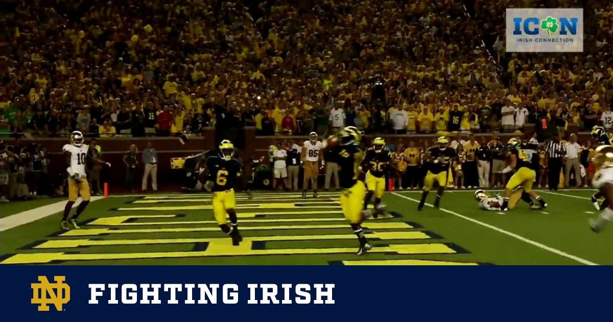 Irish Connection Michigan Game Day Notre Dame Fighting Irish