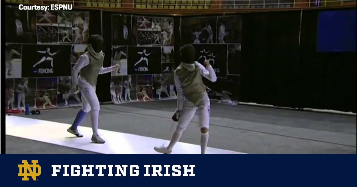 Lee Kiefer, NCAA Champion – Notre Dame Fencing – Notre Dame Fighting ...