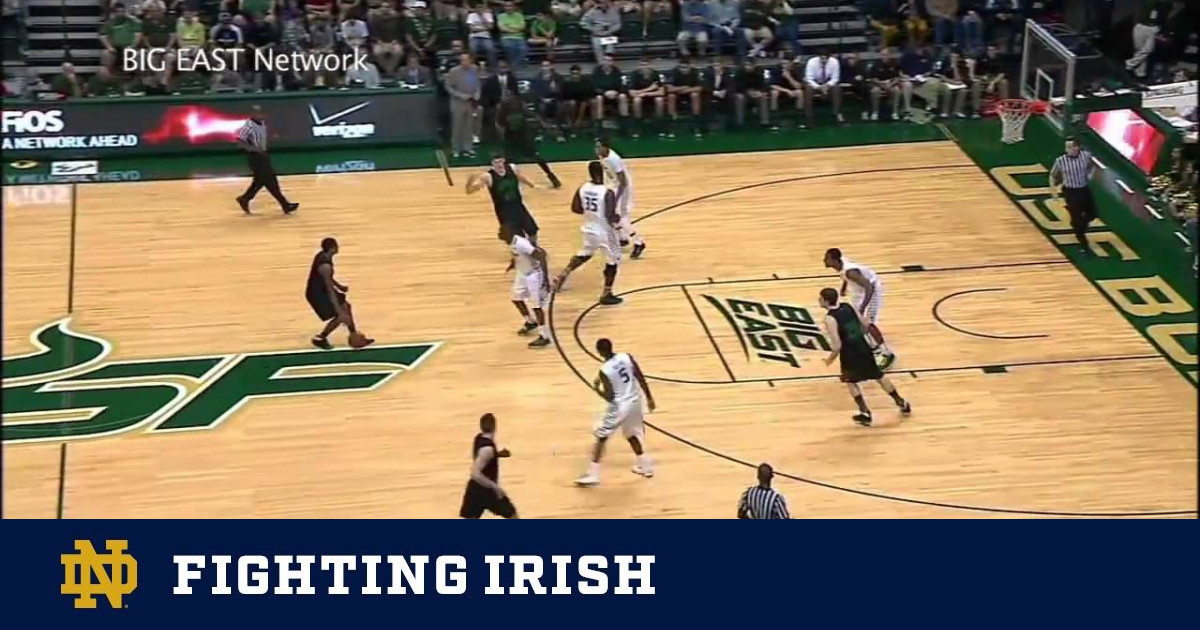 Notre Dame Defeats USF 73-65 Highlights – Notre Dame Men’s Basketball