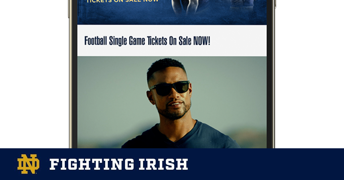 Football Single-Game Tickets On Sale Now – Notre Dame Fighting Irish –  Official Athletics Website