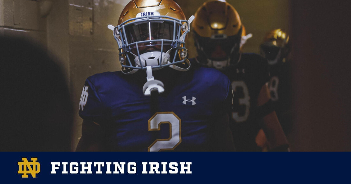 Adversity Carries A Different Meaning For D.J. Brown – Notre Dame ...