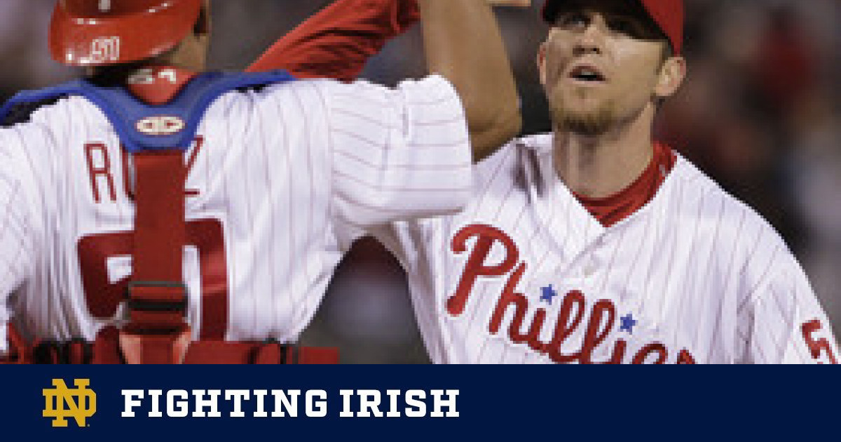 Former Irish Pitcher Brad Lidge Named National League Comeback Player of  the Year – Notre Dame Fighting Irish – Official Athletics Website