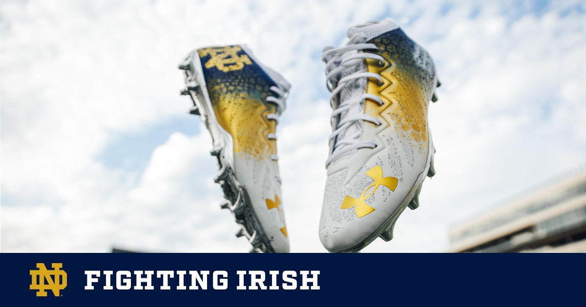 Notre Dame Football, Under Armour launch Cleats for a Cause