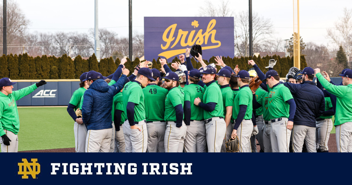 Series statement: Notre Dame baseball opens in style
