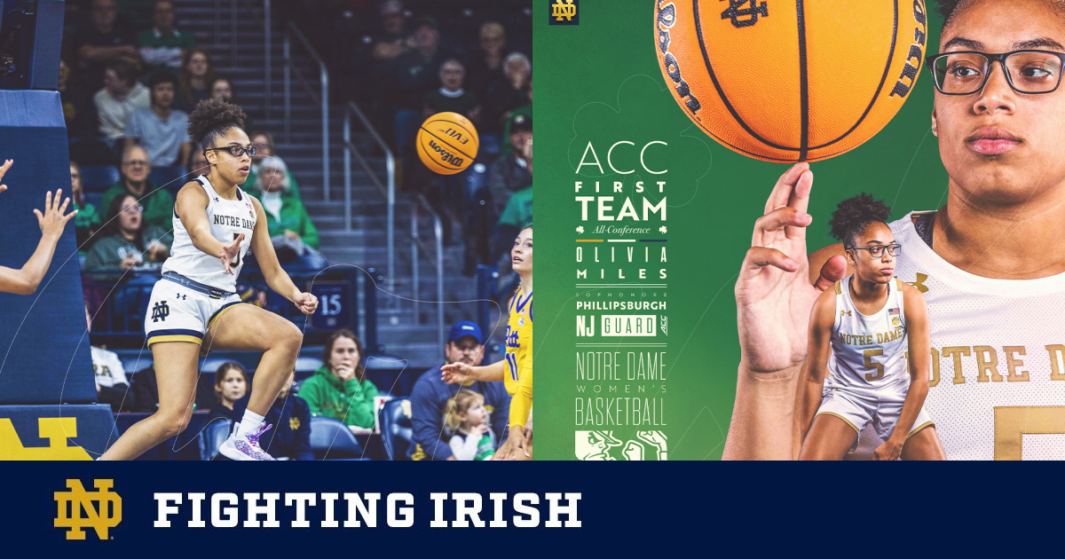 Westbeld Wins ACC Rookie of the Year – Notre Dame Fighting Irish – Official  Athletics Website