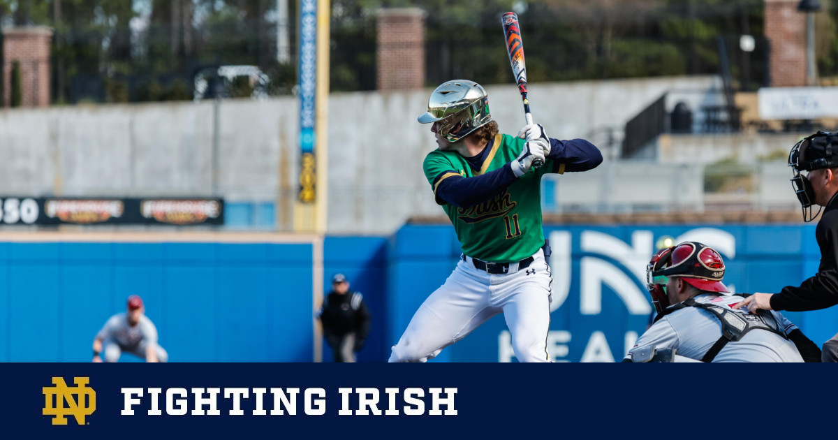 Notre Dame completes comeback, baseball team sweeps Wake Forest