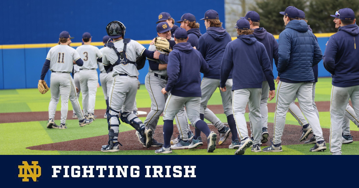 Notre Dame Baseball Wins 3 of 4 This Week over Pitt and Valparaiso