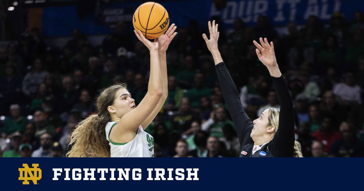 Westbeld Wins ACC Rookie of the Year – Notre Dame Fighting Irish – Official  Athletics Website