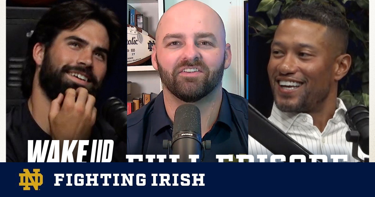 Wake Up the Echoes: Episode 1 (feat. Marcus Freeman, Sam Hartman, and Mike  Golic Jr) – Notre Dame Fighting Irish – Official Athletics Website