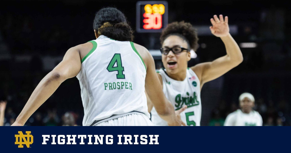 Notre Dame Women's Basketball Team Brings 'Undeniable Swag' to Start