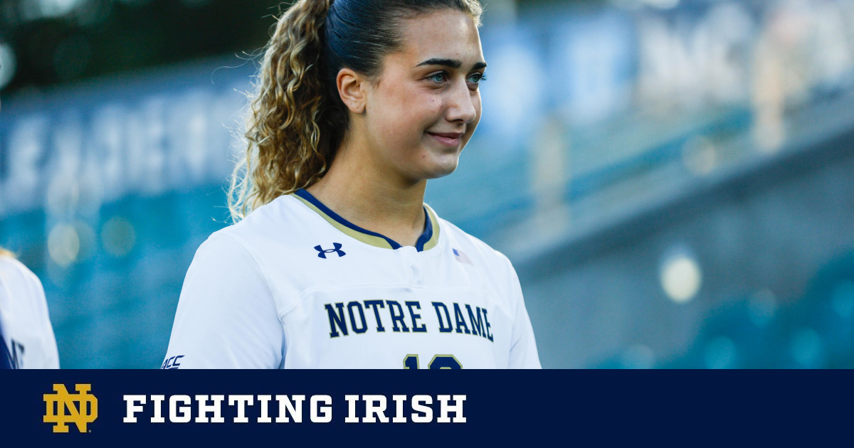 Notre Dame Defender Eva Gaetino Named MAC Hermann Trophy Semifinalist for Second Consecutive Year
