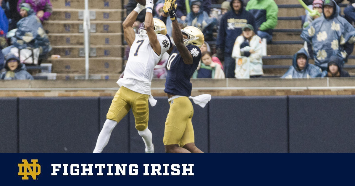 Irish Offense And Defense Handle Tennessee State – Notre Dame Fighting  Irish – Official Athletics Website
