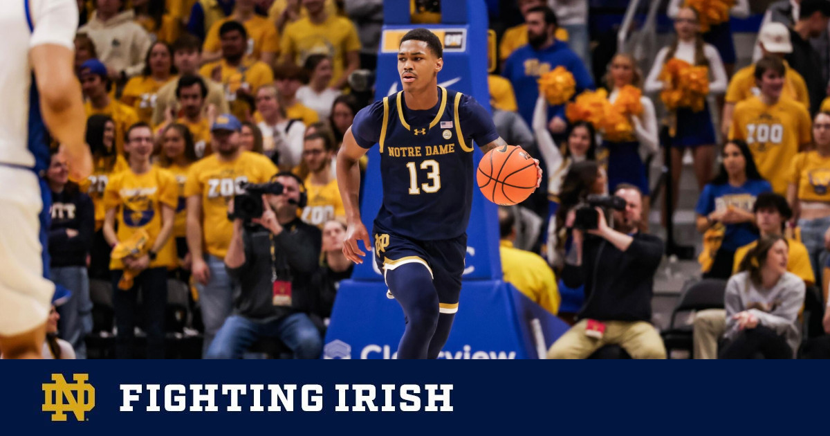 Irish Late Rally Not Enough in 70-60 Loss at Pitt – Notre Dame Fighting ...