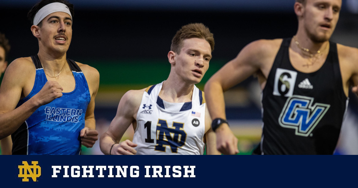 Notre Dame Track and Field Excels at David Hemery Valentine Invitational