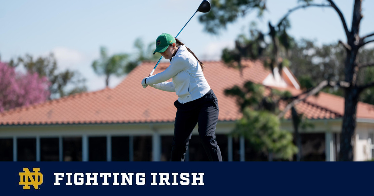 Notre Dame Women’s Golf Finishes 7th, Beaudreau Secures 4th Place in Spartan SunCoast Invitational
