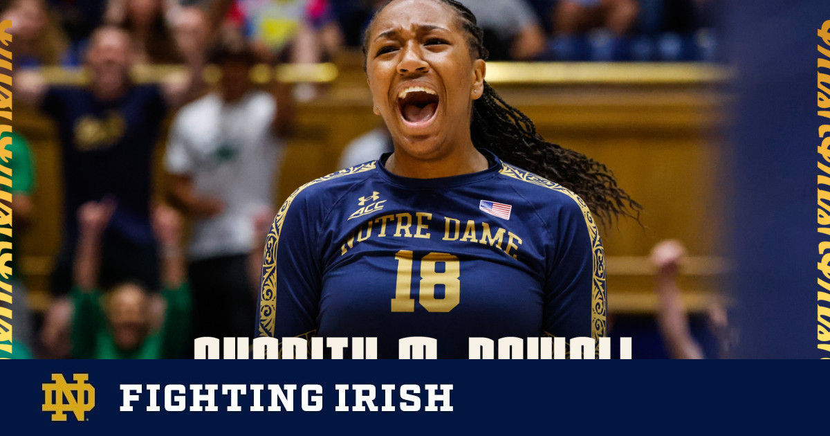 Charity McDowell: Reflecting on ACC Unity Week, Community Involvement, and Notre Dame Athletics