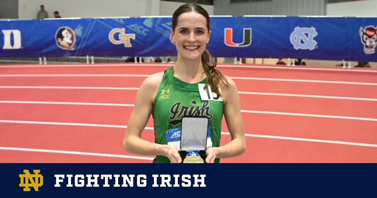 Notre Dame Shines at ACC Indoor Track Championships; Markezich and