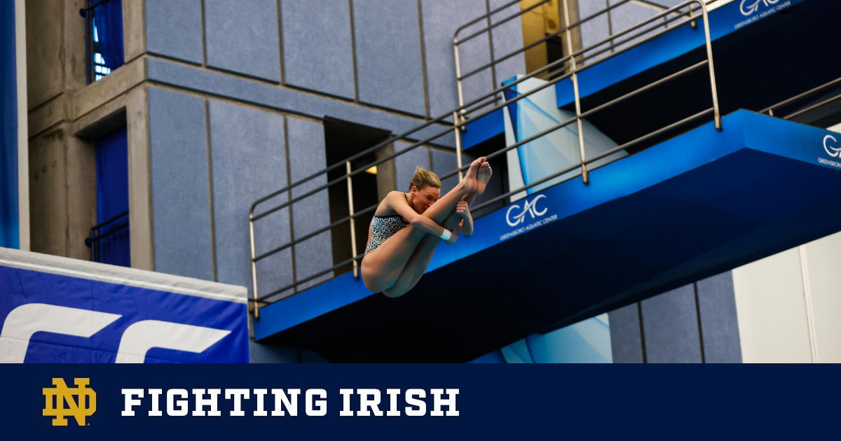 Notre Dame Women’s Swimming and Diving Team Shines at 2024 ACC