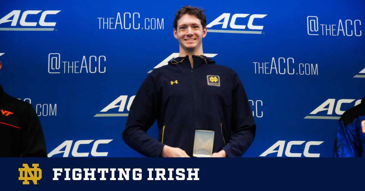 Notre Dame Men's Swimming and Diving Team Makes History at 2024 ACC