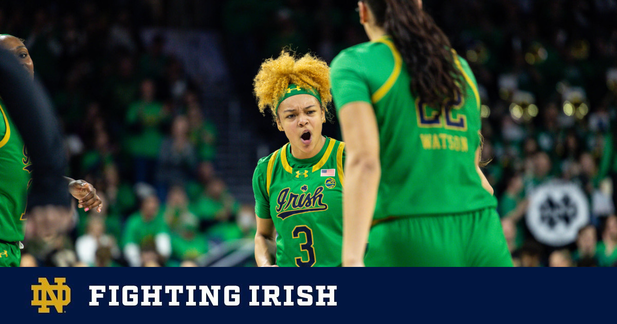 No. 17 Notre Dame Hosts No. 22 Louisville For Rematch - BVM Sports