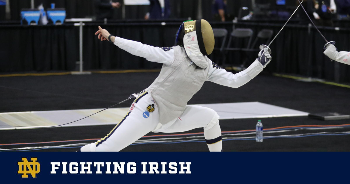 Notre Dame Excels in Day One of NCAA Fencing Championships at Ohio State