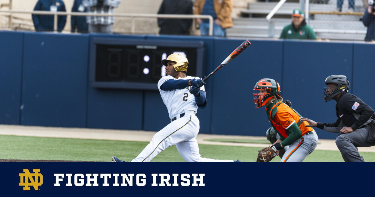 Notre Dame Baseball Excels Against TopRanked Teams in 2024 Season