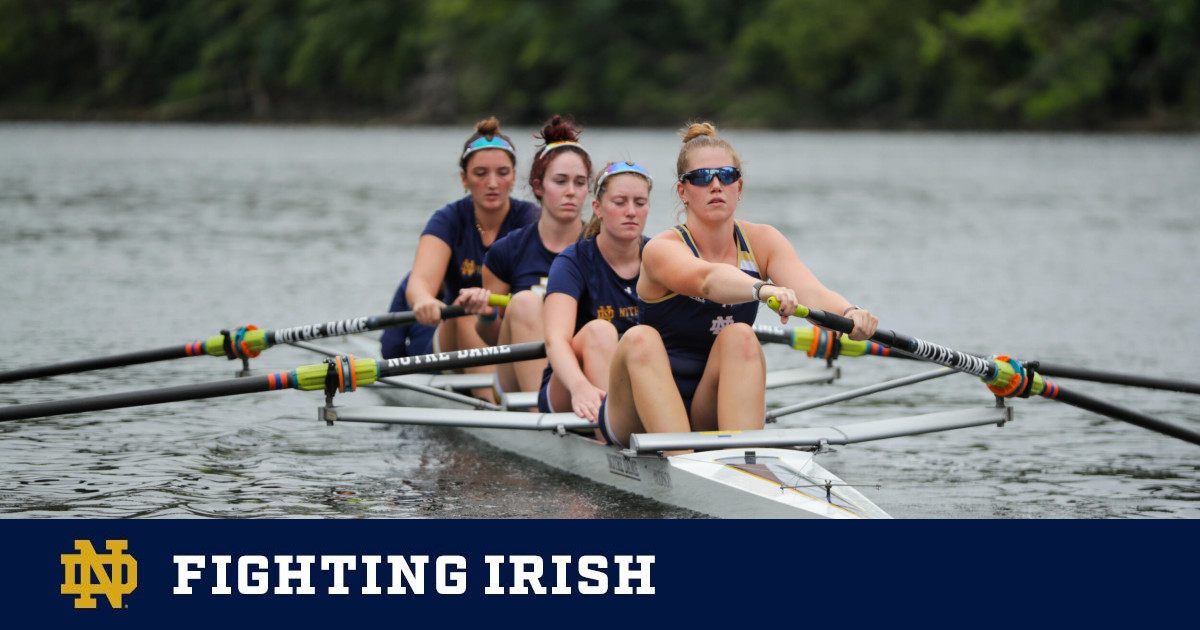Notre Dame Women’s Rowing Wins Two Grand Finals at Lubbers Cup Regatta