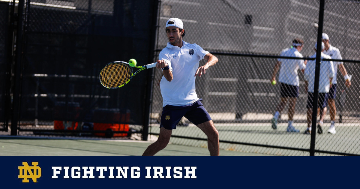 Notre Dame Men’s Tennis Falls to Clemson in ACC Championships; Sonic Faces in NCAA Championships