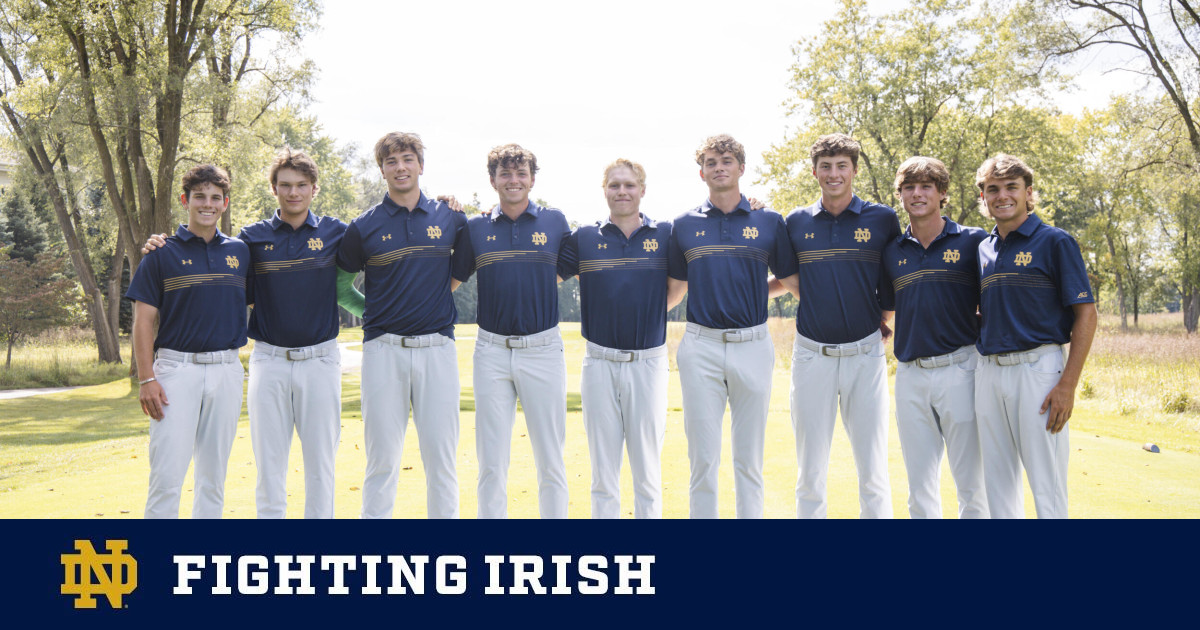 Notre Dame Men’s Golf: No. 6 Seed in 2024 NCAA Regionals Austin