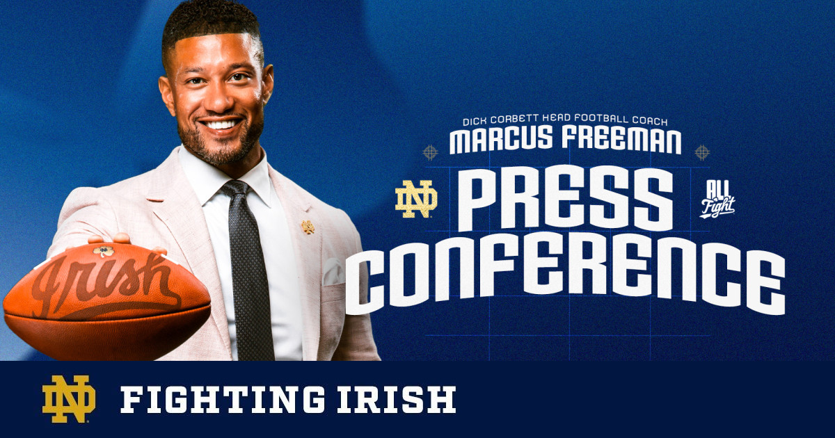 Conférence de presse de Marcus Freeman | Coup d’envoi du camp d’automne (31/07/24) – Notre Dame Fighting Irish – Site officiel d’athlétisme