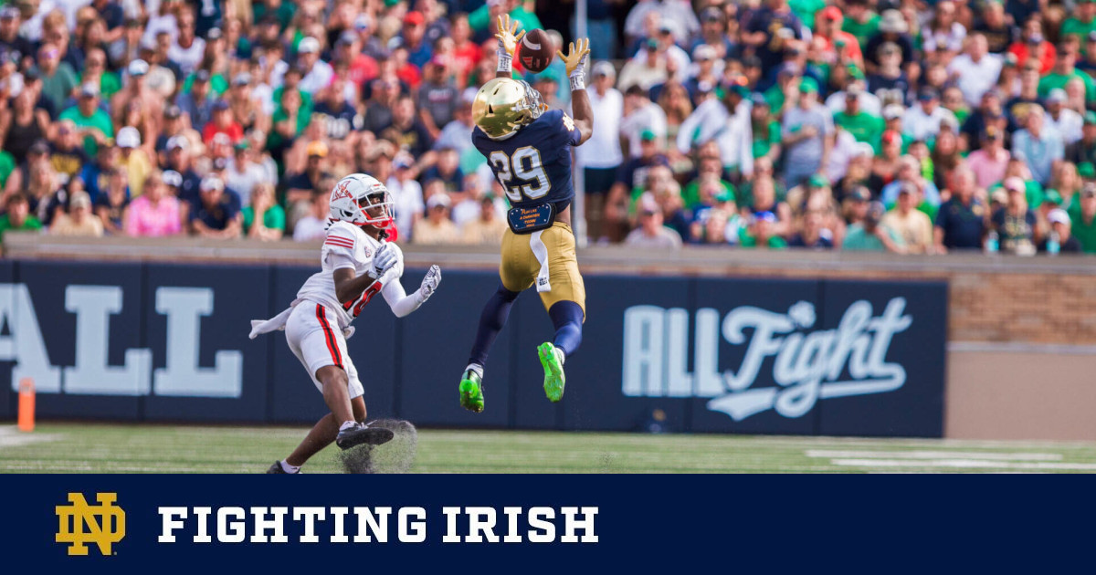 Irish Stifle Miami (OH), 28-3 – Notre Dame Fighting Irish – Official Athletics Site