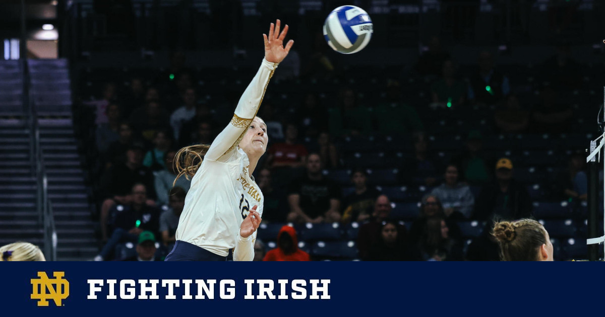 Irish Fall To No. 19 Georgia Tech In Five Sets