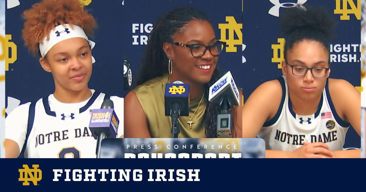 Davenport Post-Exhibition Press Conference (10.30.24) | Notre Dame Women’s Basketball