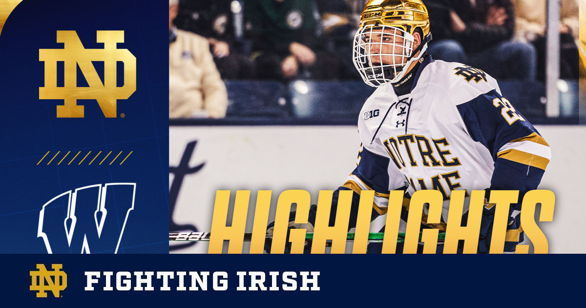 Irish Win in Overtime | Highlights vs Wisconsin
