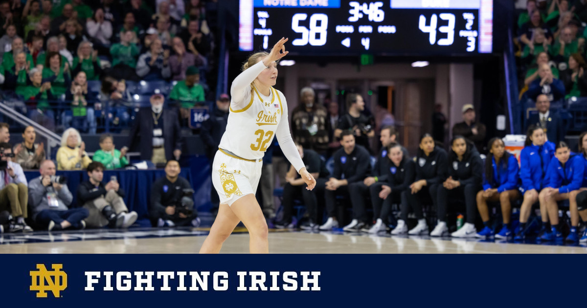 Third-Ranked Irish Host No. 25 Louisville To Wrap Up Regular Season – Notre Dame Fighting Irish – Official Athletics Website