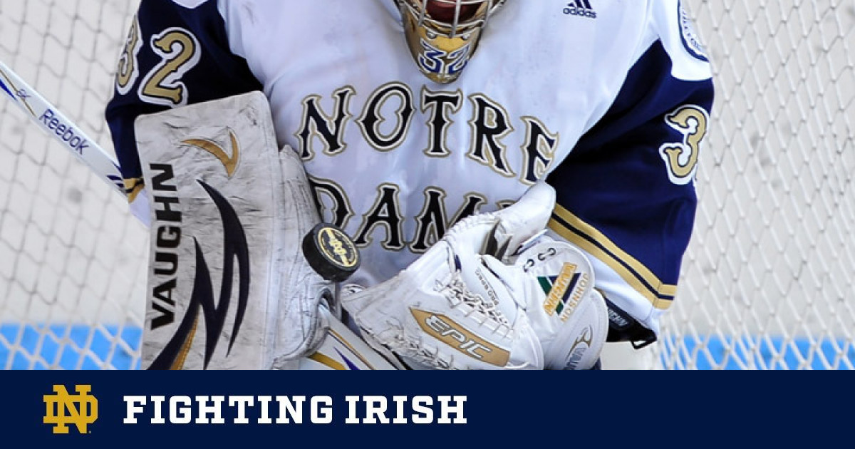 Notre dame best sale hockey gloves